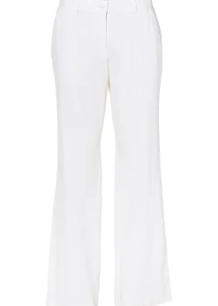 bonprix Pantalon tissé en lin et coton|Femme Pantalons
