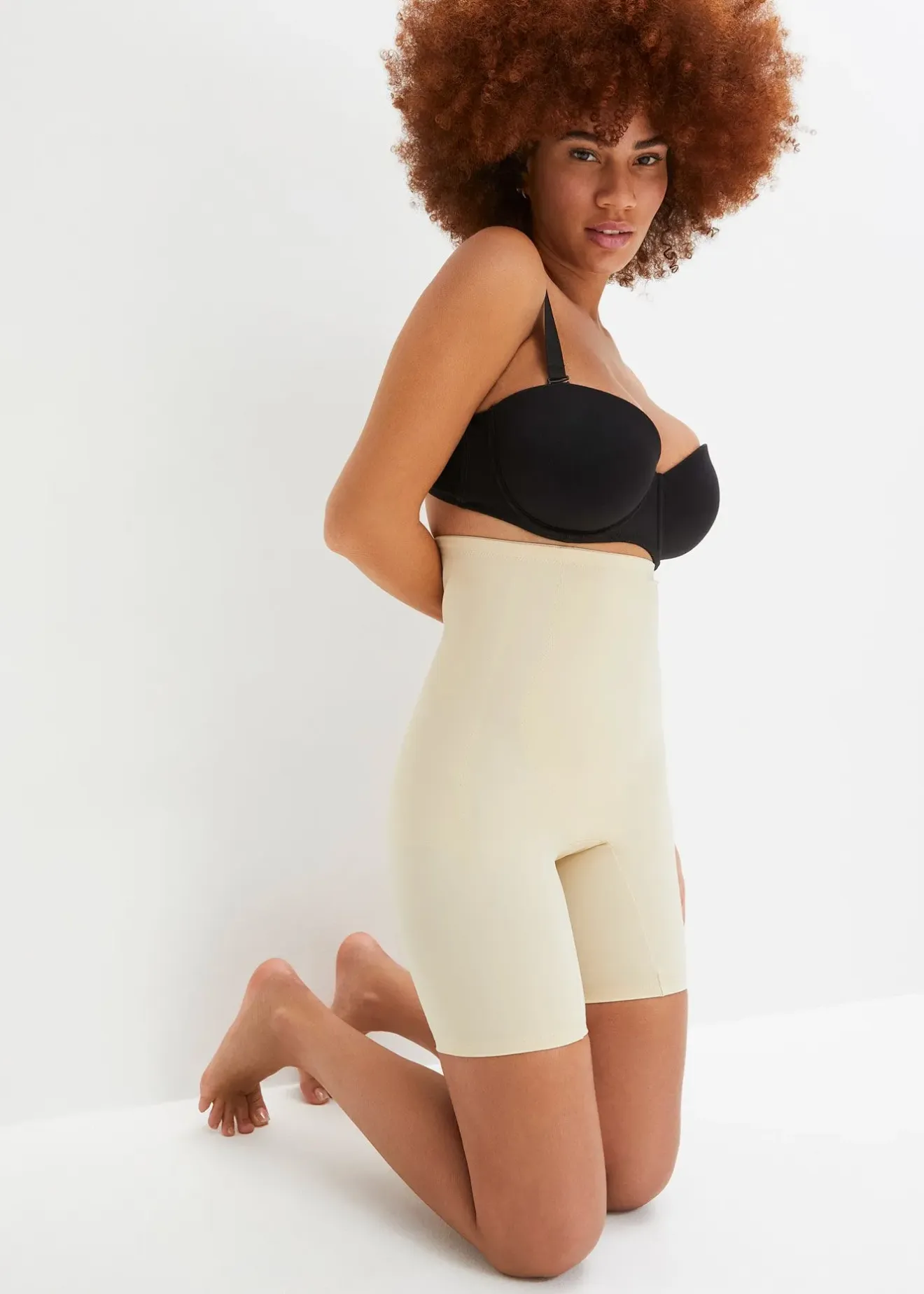 Femme bonprix Cyclistes & Bandes Anti-Frottement|Lingerie Sculptante|Panty sculptant, maintien modéré