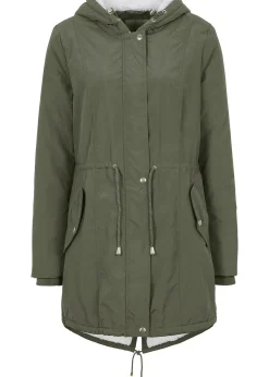 bonprix Parka avec doublure peluche|Femme Vestes & Manteaux