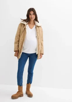 bonprix Parka de grossesse et de portage 6-en-1 avec gilet sans manches amovible|Femme Femme Enceinte