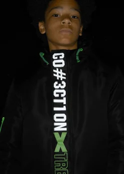 Enfant bonprix Vêtements Enfant|Garçons 9-16 Ans·Vestes Outdoor|Parka d’hiver à capuche et détails sportifs