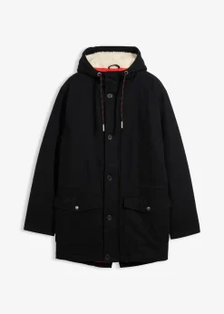 bonprix Parka d’hiver avec doublure peluche|Homme Vestes