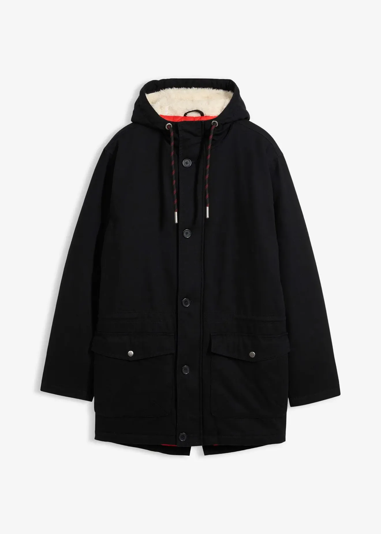 bonprix Parka d’hiver avec doublure peluche|Homme Vestes