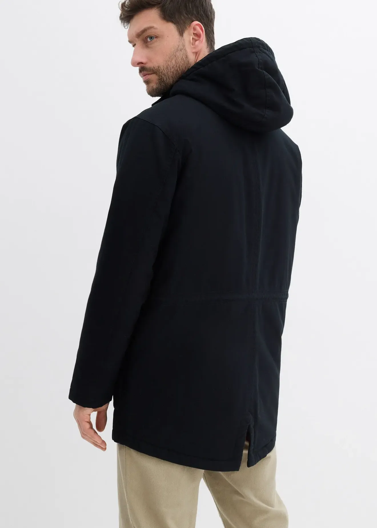 bonprix Parka d’hiver avec doublure peluche|Homme Vestes