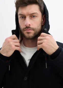 bonprix Parka d’hiver avec doublure peluche|Homme Vestes