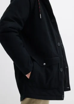 bonprix Parka d’hiver avec doublure peluche|Homme Vestes