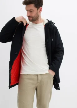 bonprix Parka d’hiver avec doublure peluche|Homme Vestes