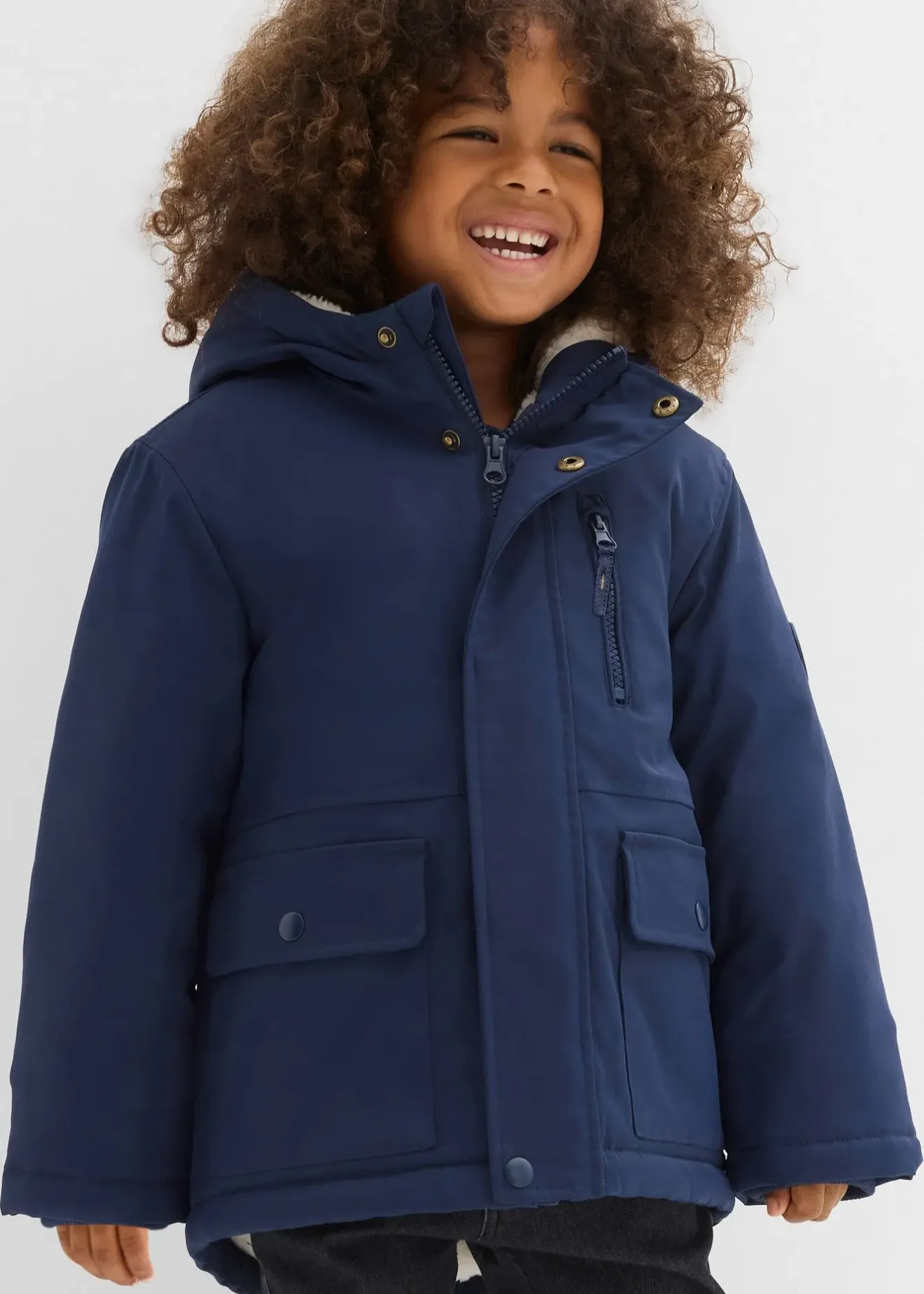 Enfant bonprix Vêtements Enfant|Garçons 2-8 Ans·Vestes Outdoor|Parka d’hiver déperlante avec doublure en sherpa