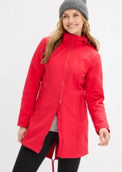 bonprix Parka déperlante en softshell|Femme Vêtements De Plein Air|Vêtements De Sport