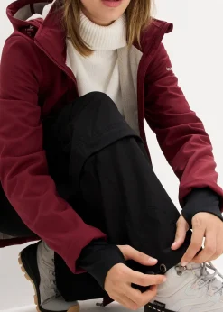 Femme bonprix Vestes & Manteaux|Parka déperlante en softshell avec doublure polaire douillette