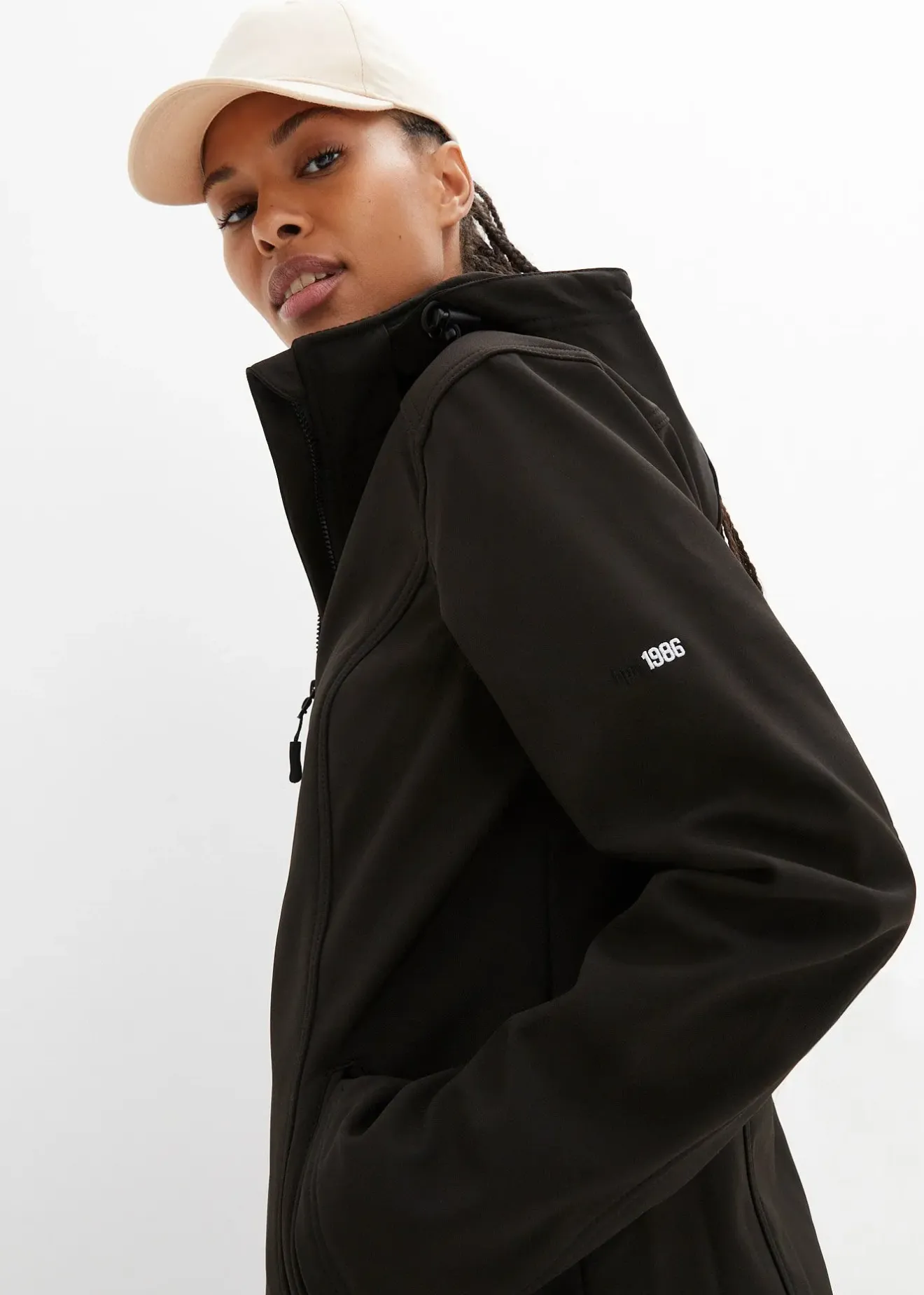 Femme bonprix Vêtements De Plein Air|Vêtements De Sport|Parka déperlante en softshell