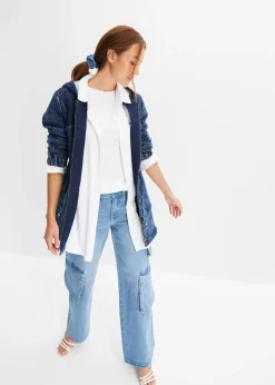 bonprix Parka en jean légère|Femme Vestes & Manteaux