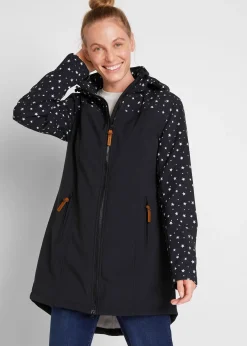 Femme bonprix Vestes & Manteaux|Parka en softshell technique avec doublure polaire douillette