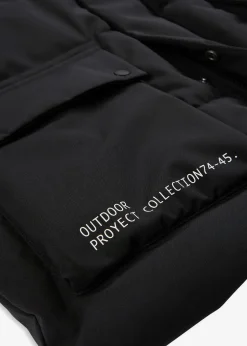 bonprix Parka matelassée à capuche et détails sportifs|Enfant Vêtements Enfant|Garçons 9-16 Ans·Vestes Outdoor