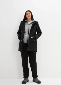 bonprix Parka mi-longue 3en1 avec poches pratiques|Femme Vêtements Thermiques|Vestes & Manteaux