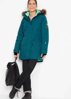 bonprix Parka outdoor imperméable et technique à capuche|Femme Vestes & Manteaux