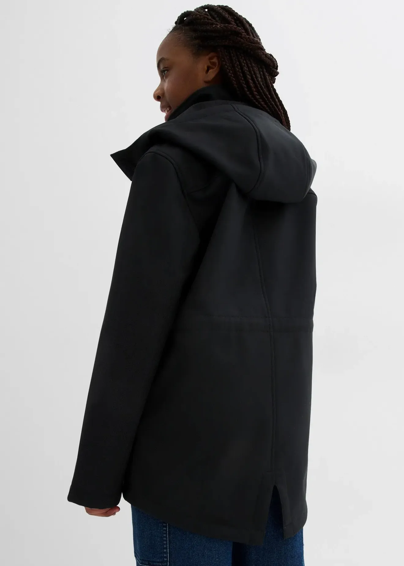 bonprix Parka softshell à capuche amovible, imperméable|Enfant Vêtements Enfant|Filles 9-16 Ans·Vestes Outdoor