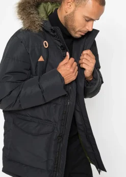 bonprix Parka technique doublée|Homme Vestes