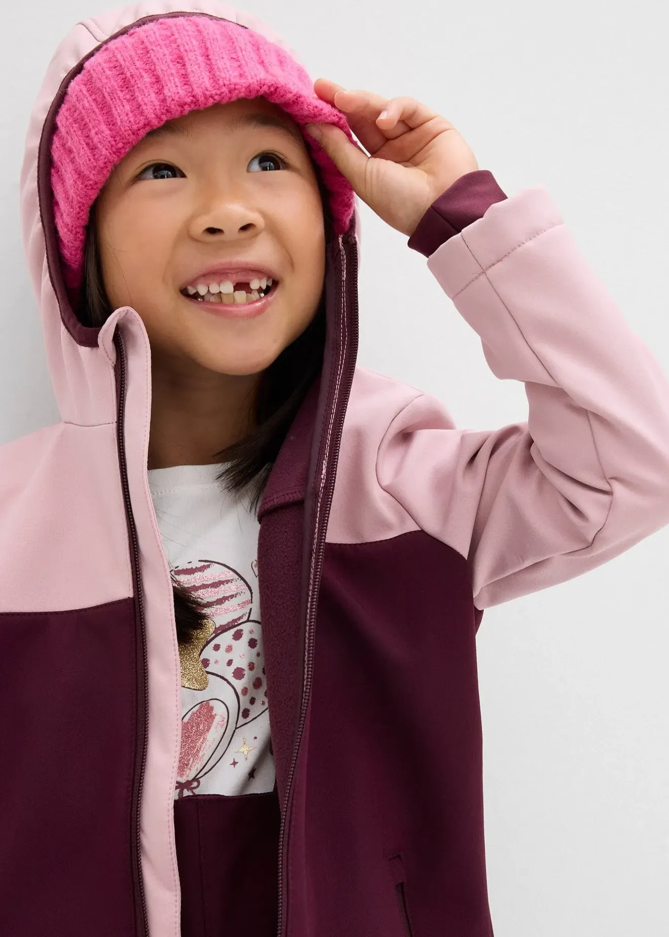 bonprix Parka thermique en softshell déperlant|Enfant Vêtements Enfant|Filles 2-8 Ans·Vestes Outdoor