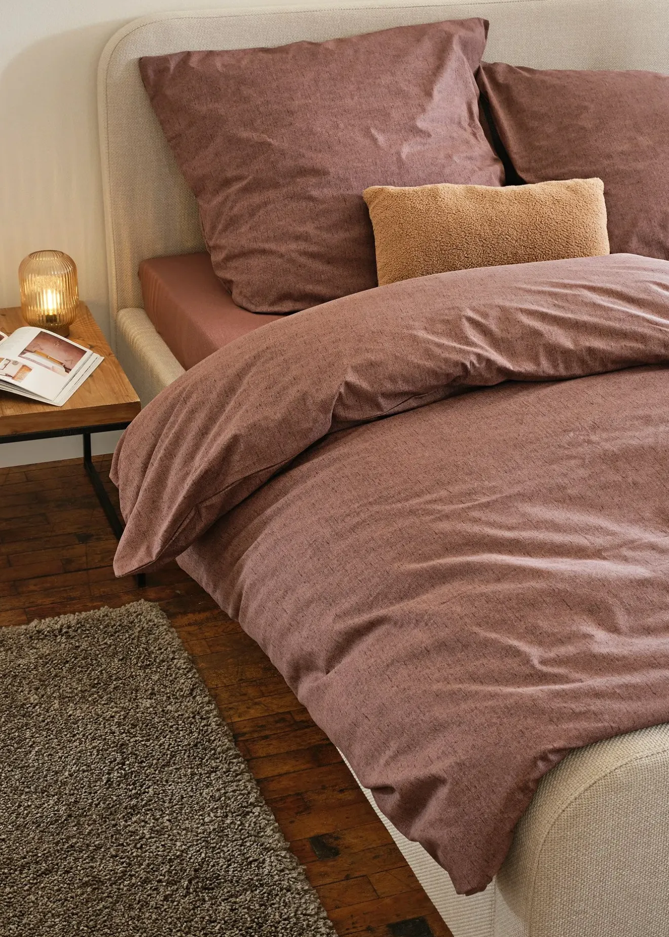 bonprix Chambre À Coucher·Parures De Lit|Parures De Lit|Parure de lit aspect lin