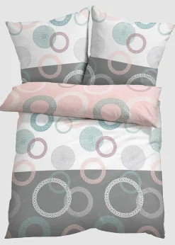 bonprix Parure de lit motif cercles| Chambre À Coucher·Parures De Lit|Parures De Lit