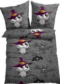 bonprix Parure de lit motif chouettes| Chambre À Coucher·Parures De Lit|Parures De Lit