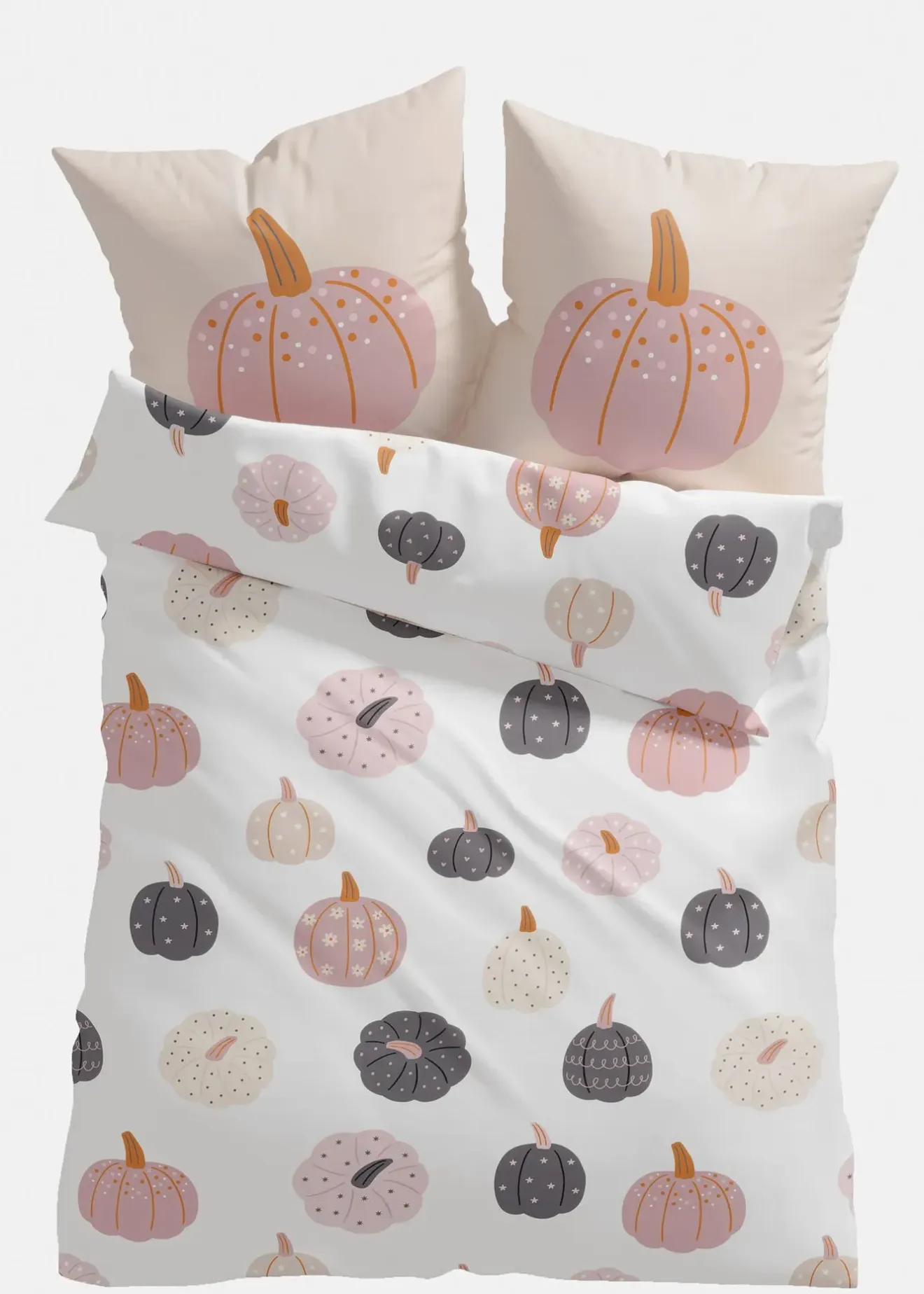 bonprix Parure de lit motif citrouilles| Chambre À Coucher·Parures De Lit|Parures De Lit