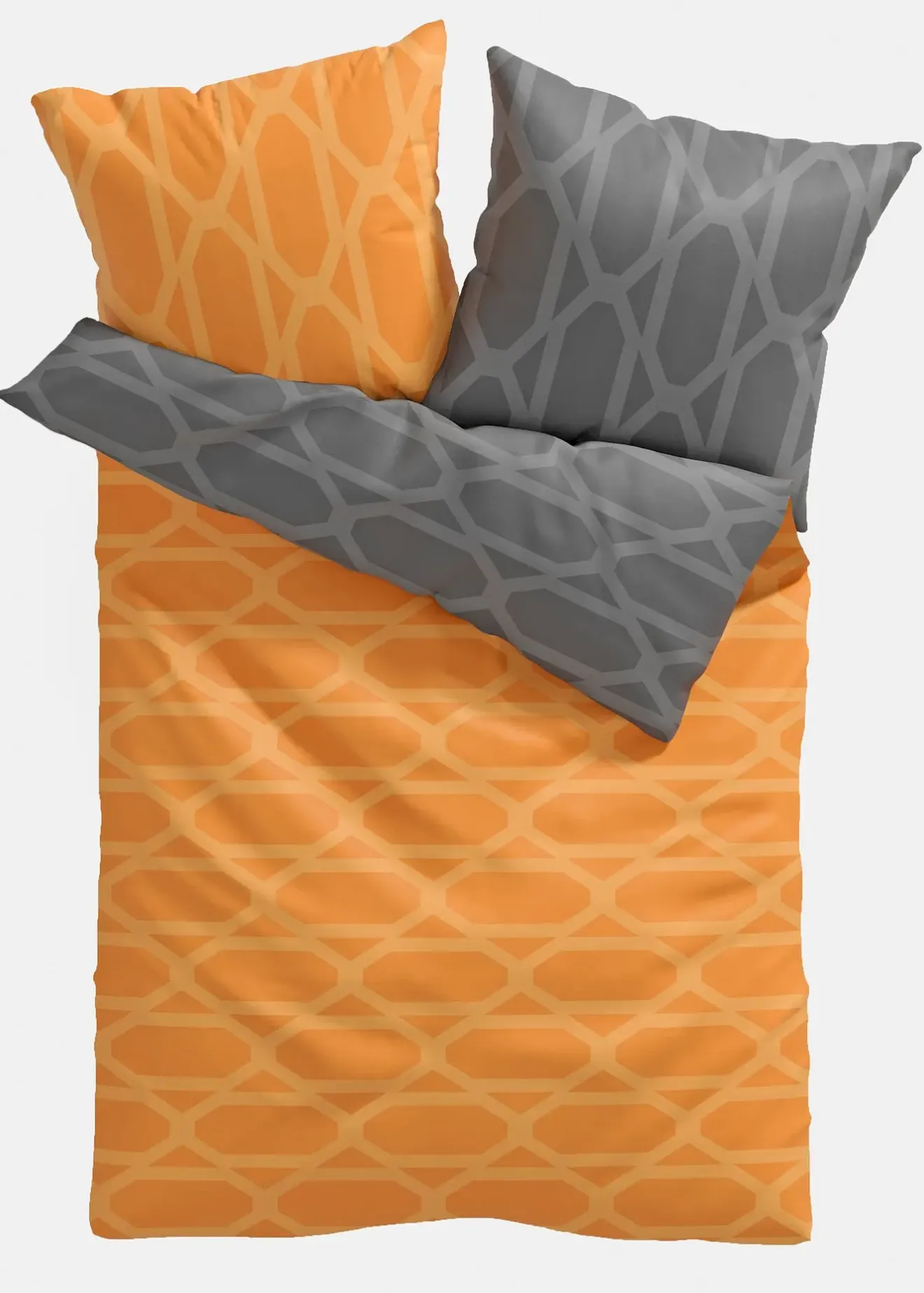 bonprix Parure de lit réversible en coton mélangé| Chambre À Coucher·Parures De Lit|Parures De Lit