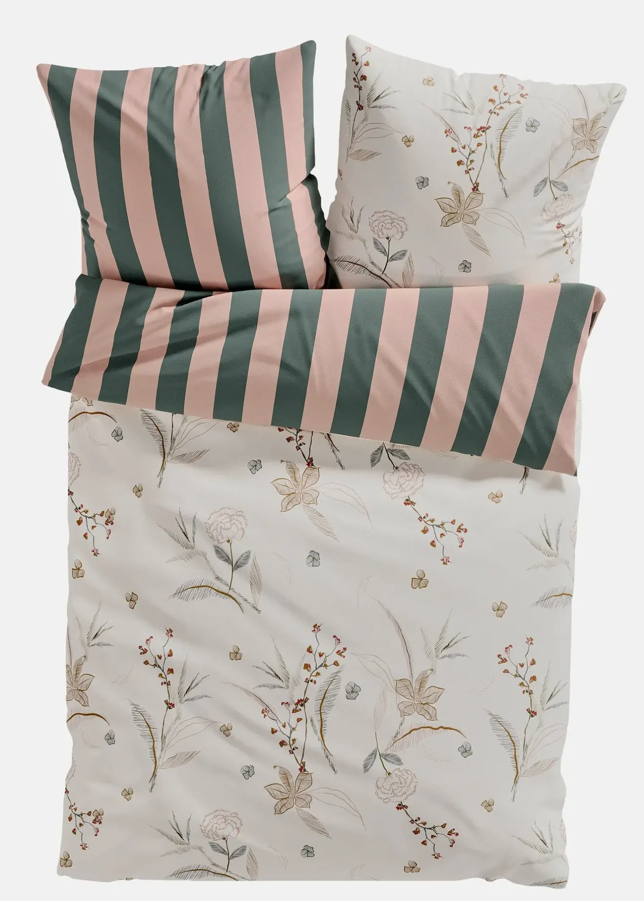 bonprix Chambre À Coucher·Parures De Lit|Parures De Lit|Parure de lit réversible en linon