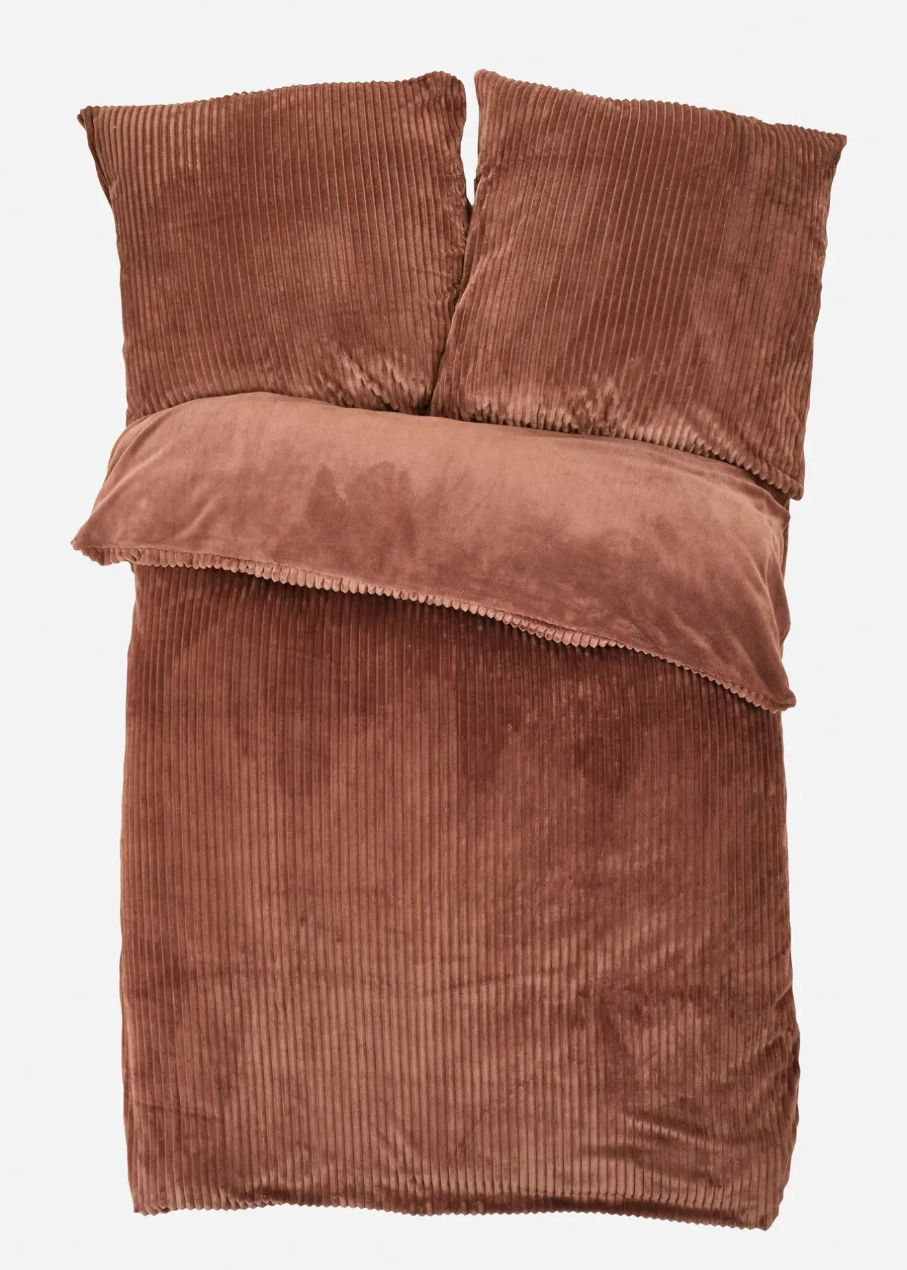 bonprix Parure de lit réversible et côtelée toucher cachemire| Chambre À Coucher·Parures De Lit|Parures De Lit