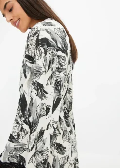 Femme bonprix Peignoirs|Peignoir kimono doux en viscose mélangée