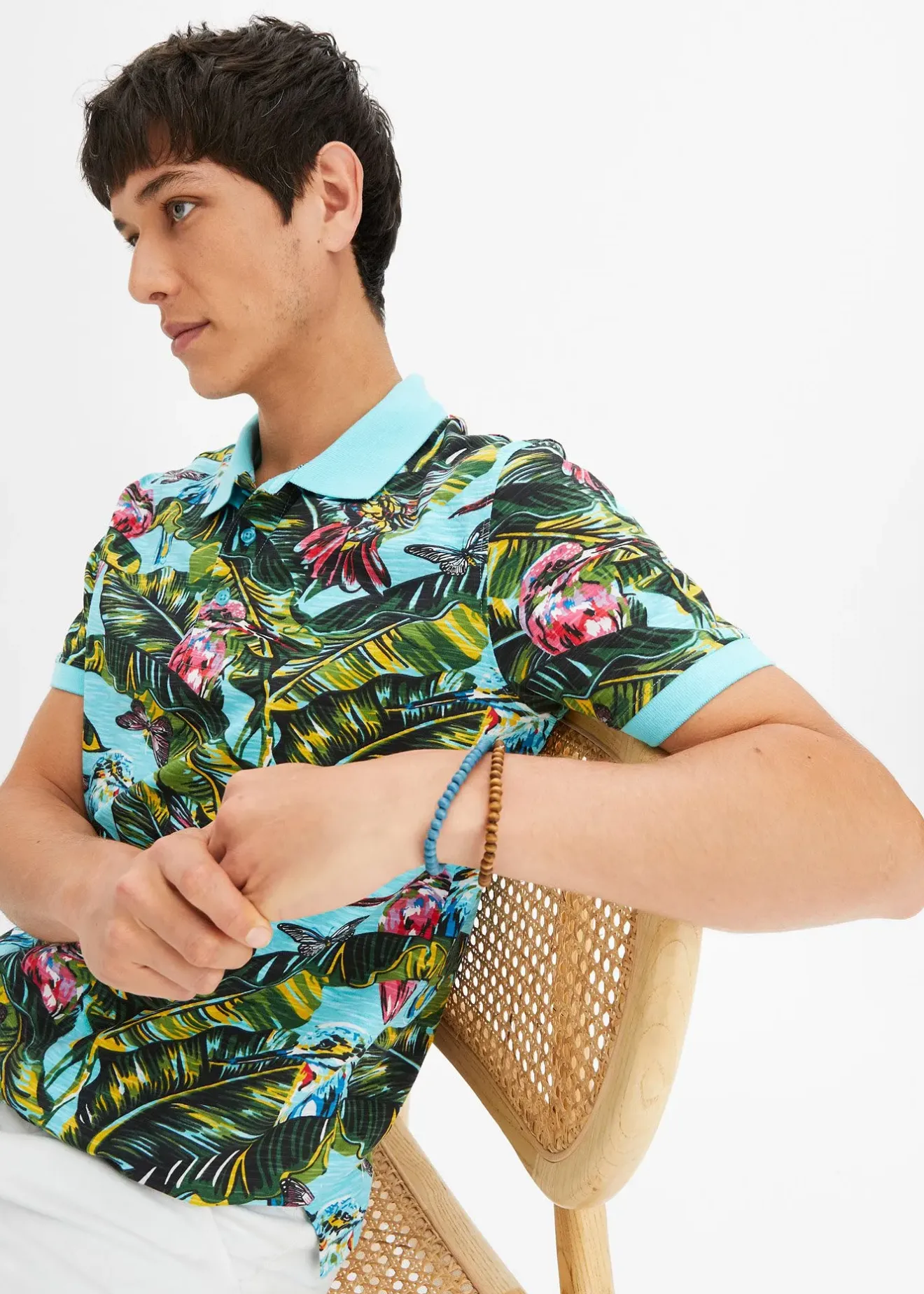 Homme bonprix T-Shirts & Polos|Polo 100% coton