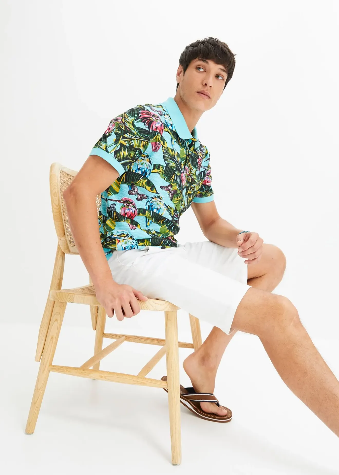 Homme bonprix T-Shirts & Polos|Polo 100% coton