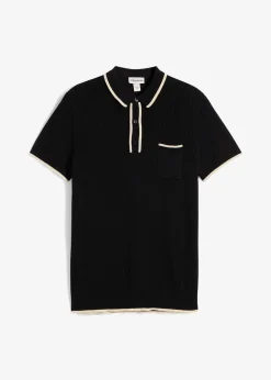 bonprix Polo à détails contrastants|Homme T-Shirts & Polos