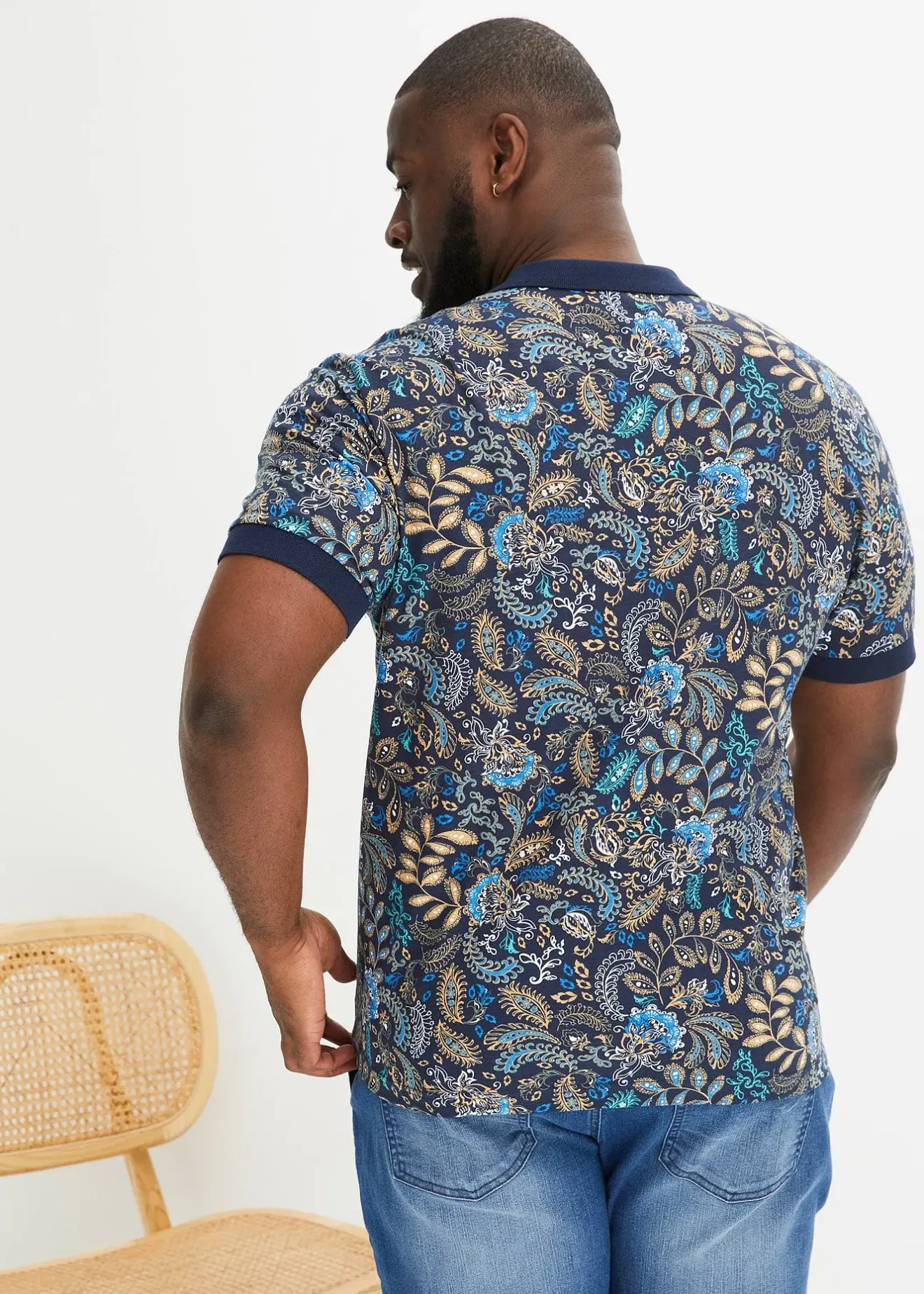 bonprix Polo en coton, manches courtes|Homme T-Shirts & Polos