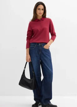 Femme bonprix Basiques|T-Shirts & Tops|Polo en coton épais