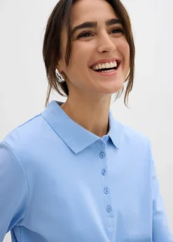 Femme bonprix Basiques|T-Shirts & Tops|Polo en coton épais