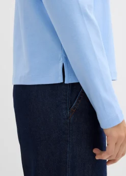 Femme bonprix Basiques|T-Shirts & Tops|Polo en coton épais