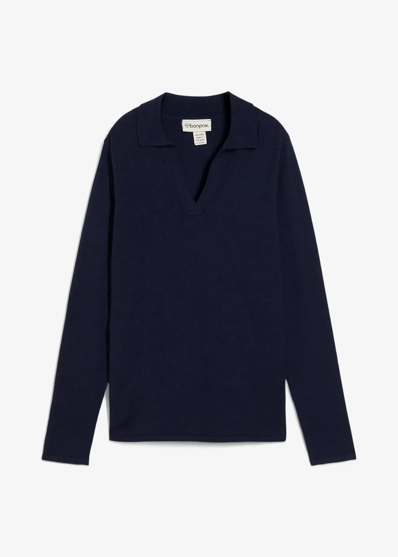 Femme bonprix Basiques|T-Shirts & Tops|Polo en fine viscose