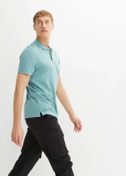 Homme bonprix T-Shirts & Polos|Polo en maille piquée 100% coton