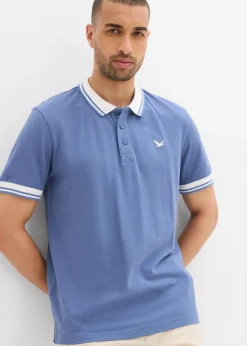 Homme bonprix T-Shirts & Polos|Polo en maille piquée 100% coton