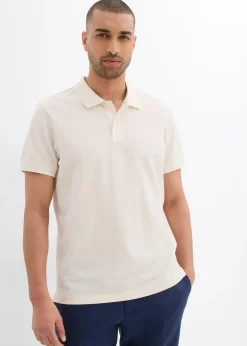 Homme bonprix T-Shirts & Polos|Polo en maille piquée 100% coton