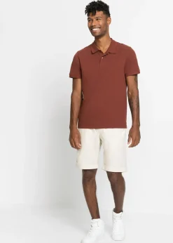 bonprix Polo en maille piquée 100% coton|Homme T-Shirts & Polos