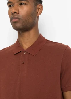 bonprix Polo en maille piquée 100% coton|Homme T-Shirts & Polos