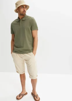 Homme bonprix T-Shirts & Polos|Polo en maille piquée 100% coton