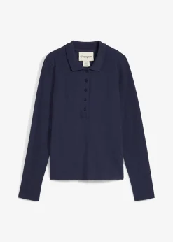 Femme bonprix Basiques|T-Shirts & Tops|Polo en maille piquée 100% coton