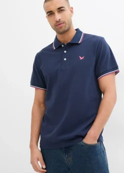 Homme bonprix T-Shirts & Polos|Polo en maille piquée 100% coton