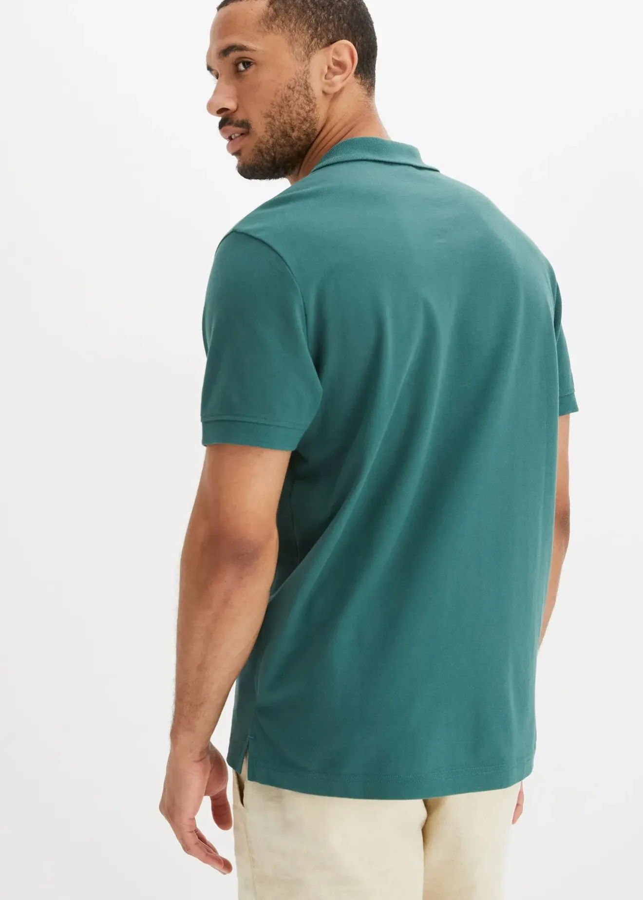 bonprix Polo en maille piquée 100% coton|Homme T-Shirts & Polos