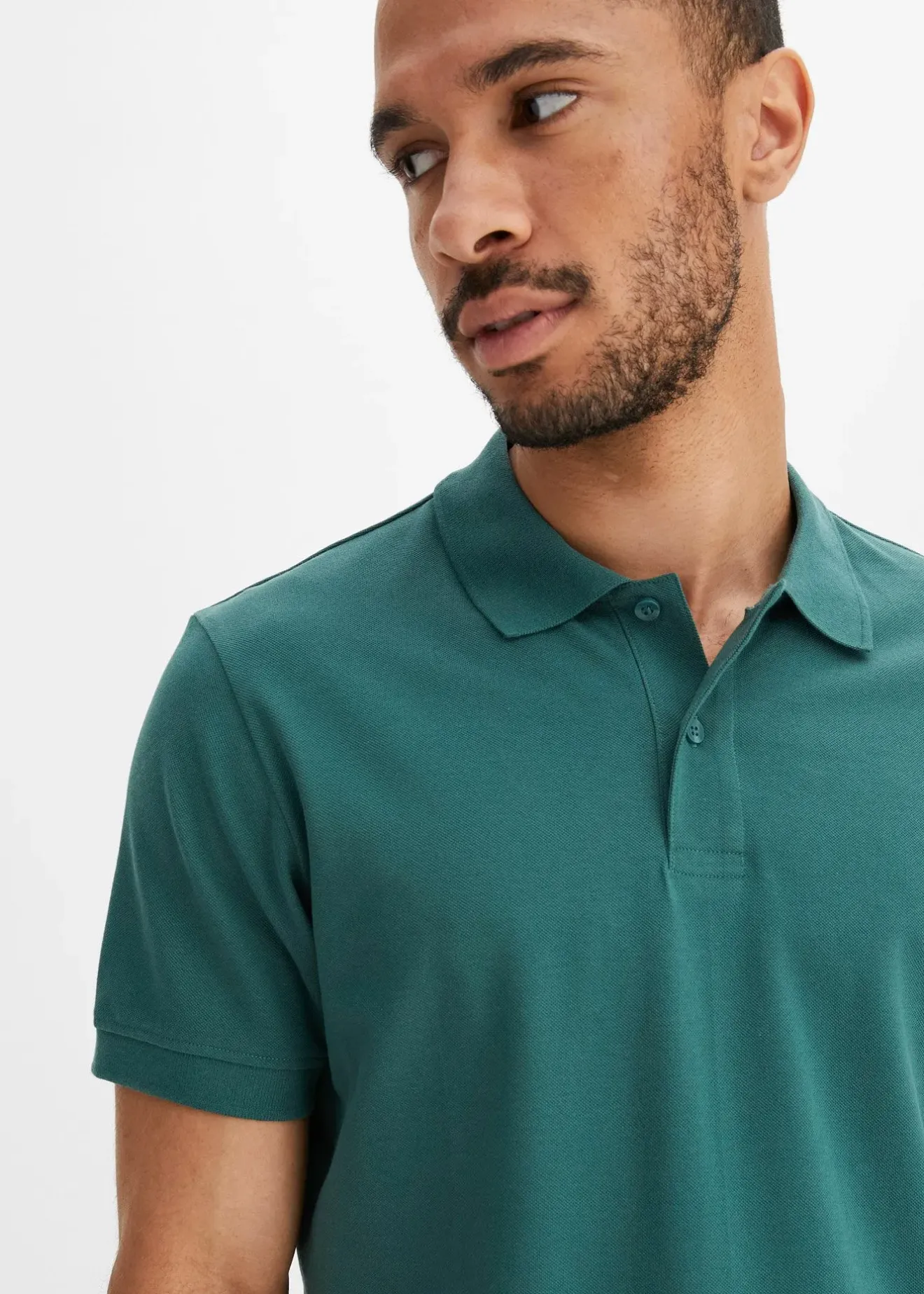bonprix Polo en maille piquée 100% coton|Homme T-Shirts & Polos