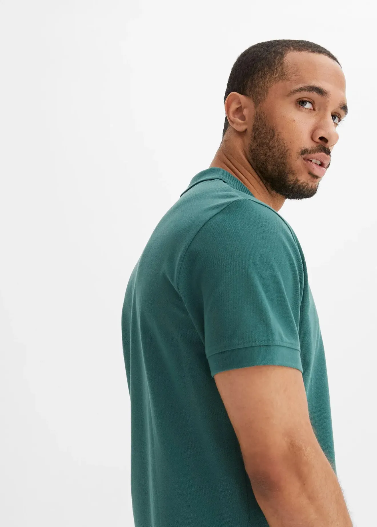 bonprix Polo en maille piquée 100% coton|Homme T-Shirts & Polos